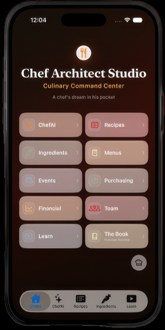 Chef Architect Studio home screen